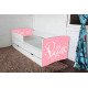 Ліжко з ящиком Viorina - Deko Kinder Cool 07 Принцеса