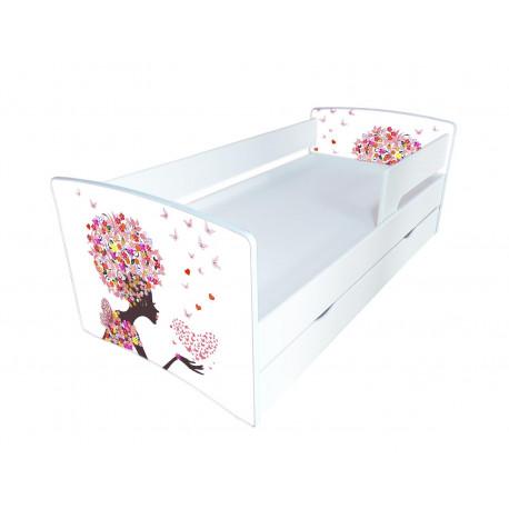 Кровать с ящиком Viorina-Deko Kinder Cool 12 Цветочная фея 2