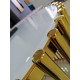 Журнальний стіл CJ - 1 Vetro Mebel Білий мармур+золото