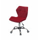 Кресло офисное Onder Mebli Torino CH-Office Бархат Красный B-1016