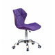 Кресло офисное Onder Mebli Torino CH-Office Бархат Пурпурный B-1013