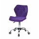 Кресло офисное Onder Mebli Torino CH-Office Бархат Пурпурный B-1013