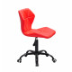 Кресло офисное Onder Mebli Torino BK-Office ЭкоКожа Красный 1007