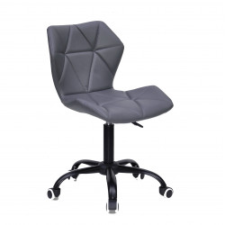 Кресло офисное Onder Mebli Torino BK-Office Бархат Серый B-1004