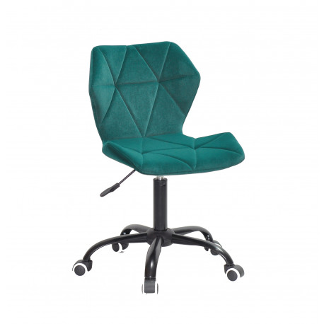 Кресло офисное Onder Mebli Torino BK-Office Бархат Зеленый B-1003