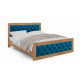 Кровать двуспальная Viorina-Deko Natali 160х200 см Sky Blue
