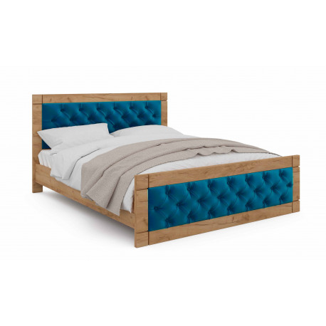 Кровать двуспальная Viorina-Deko Natali 160х200 см Sky Blue