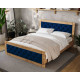 Кровать двуспальная Viorina-Deko Natali 160х200 см Blue