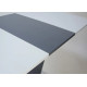 Стіл обідній Cosmo 110-145 графіт/сірий камінь Intarsio