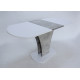 Стол обеденный Sheridan 110-145 белая аляска/индастриал Intarsio