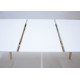 Стіл обідній Exen 120(160)х80 см сірий Intarsio