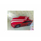 Кровать-машинка+матрас Viorina-Deko Premium Р002 Range Rover Красный с черным