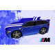 Кровать-машинка+матрас Viorina-Deko Premium Р002 BMW Синий