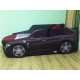 Кровать-машинка+матрас Viorina-Deko Premium Р002 BMW Чёрный