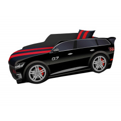 Ліжко-машинка з підйомним механізмом + матрац Viorina-Deko Premium Р003 Audi Q7 Чорний