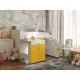 Детская двухъярусная кровать со столом Viorina-Deko Bed-room №5 Желтый