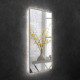 Зеркало прямоугольное c LED подсветкой Art-com ZRL6 Дуб сонома