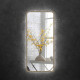 Зеркало прямоугольное c LED подсветкой Art-com ZRL8 Дуб сонома