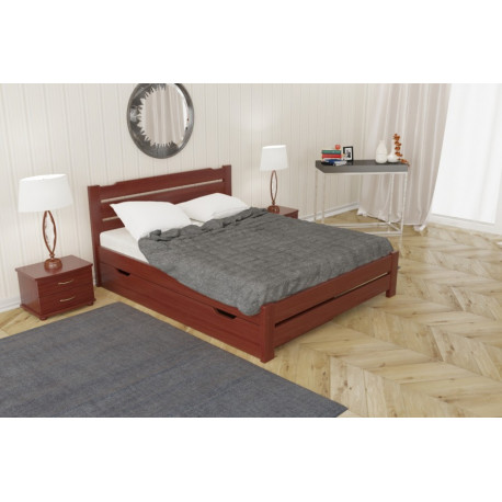Кровать деревянная классика Мери-4 ТеМП