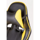 Кресло ExtremeRace PL black/yellow Special4You Technostyle
