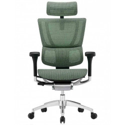 Кресло MIRUS-IOO 2 (IOOE2-AB-HAM-5D-L, СЕТКА Т-168-B2 GREEN) Comfort