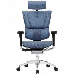 Кресло MIRUS-IOO 2 (IOOE2-AB-HAM-5D-L, СЕТКА Т-168-B2 COBALT) Comfort