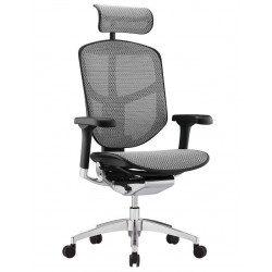 Кресло ENJOY ELITE 2  (EJE2-AB-HAM-5D-L, СЕТКА T-168-B2 NATURAL) Comfort