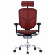 Кресло ENJOY ELITE 2  (EJE2-AB-HAM-5D-L, СЕТКА T-168-B2 SCARLET) Comfort
