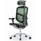 Крісло ENJOY ELITE 2  (EJE2-AB-HAM-5D-L, СЕТКА T-168-B2 GREEN) Comfort