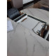 Стол керамический раскладной TML-875 белый мрамор Vetro Mebel