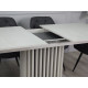 Стол обеденный Casandra 140-180 S/A MAX шелковый камень/антрацит Intarsio