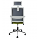 Кресло Wind PL Серый/зеленый/белый Intarsio 
