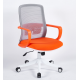 Крісло Flash PL сірий/оранж/білий Intarsio