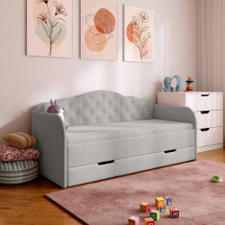 Кровать Viorina-Deko Melisa Cool grey