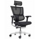 Кресло с тканевым сидением MIRUS-IOO 2 (IOOE2-AB-HAM-5D-L, СЕТКА Т-168-B2 BLACK) Comfort