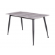 Стол керамический TM-100 калакатта грей/черный Vetro Mebel