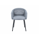 Стул Vetro Mebel M-242 Туманный серый/черный