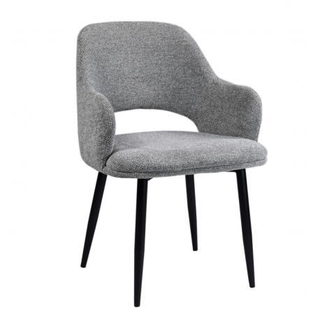 Стул Vetro Mebel M-234 Холодный серый/черный