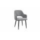 Стул Vetro Mebel M-234 Холодный серый/черный