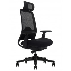 Крісло V3-BH Black KreslaLux