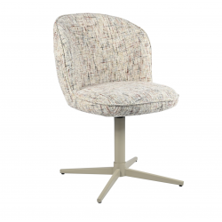 Стул Поворотный Vetro Mebel R-175 Карамельный/Капучино