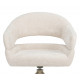 Стул Поворотный Vetro Mebel R-180 Молочное Облако/Капучино