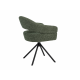 Стул Поворотный Vetro Mebel R-180 Зеленый Мох/Черный