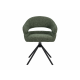 Стул Поворотный Vetro Mebel R-180 Зеленый Мох/Черный