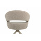 Стул Поворотный Vetro Mebel R-180 Бежевый Лён/Капучино