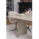 Стол Обеденный Керамический Vetro Mebel Нардо TML-1270 Раскладной Крема Марфил/Бежевый
