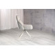 Стул Поворотный Vetro Mebel R-168 Жемчужный Нюд / Белый