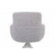 Стілець Поворотний Vetro Mebel R-185 Сірий / Білий