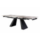 Керамический стол Vetro Mebel Чезаре TML-1100 Патагония / Черный