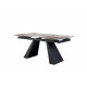 Керамічний стіл Vetro Mebel Чезаре TML-1100 Патагонія / Чорний